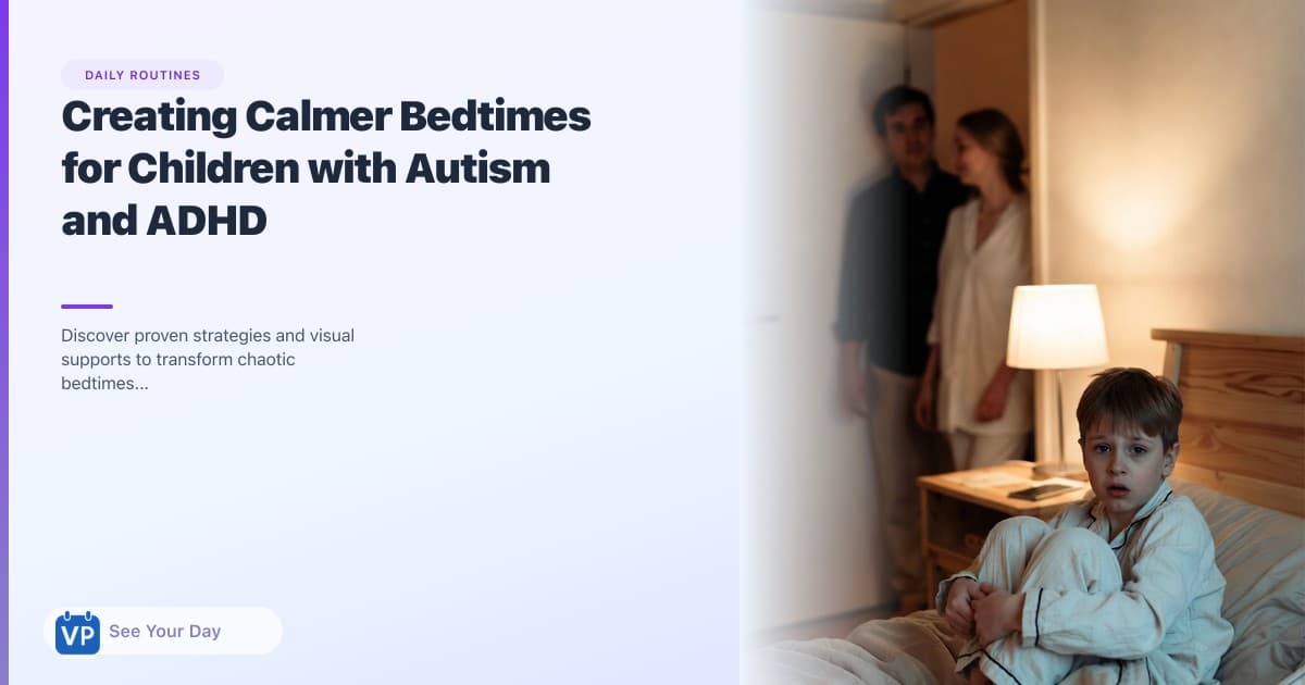 Creating Calmer Bedtimes for Children with Autism and ADHD
