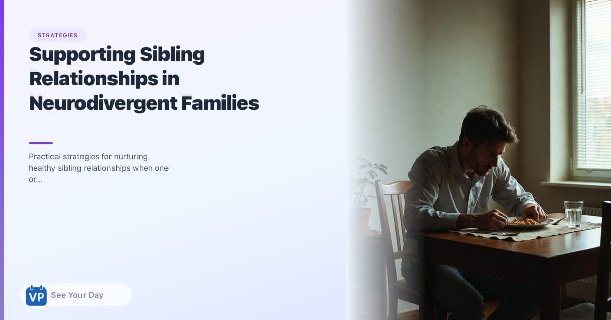 Supporting Sibling Relationships in Neurodivergent Families